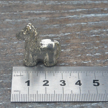 Pony Figurine, Pony Miniature, Pony Sculpture, Handmade, in Fine Pewter, by William Sturt