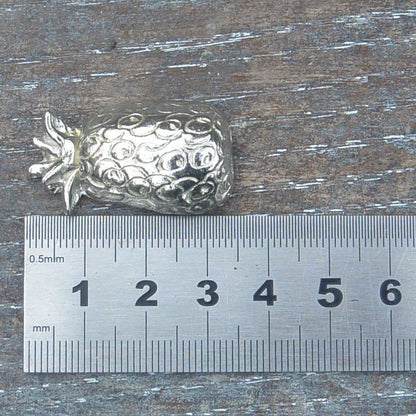 Pineapple Figurine, Miniature Pineapple, Handmade, in Fine Pewter, by William Sturt