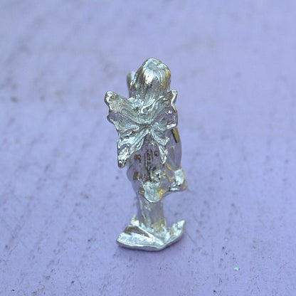 Miniature Fairy, Fairy Figurine, Lilliana, Handmade, in Fine Pewter, by William Sturt