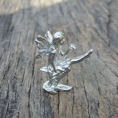 Miniature Fairy, Fairy Figurine, Lilliana, Handmade, in Fine Pewter, by William Sturt