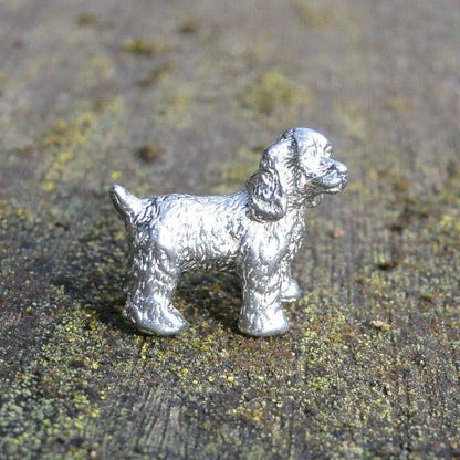 Labradoodle Figurine, Labradoodle Miniature, Handcast, in Fine Pewter, by William Sturt