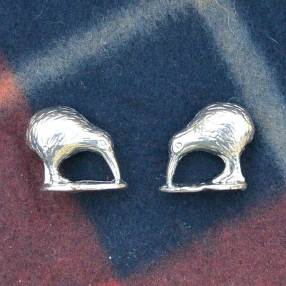 Kiwi Figurine, Kiwi Bird From New Zealand, Handmade, in Fine Pewter, by William Sturt