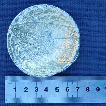Laurel Leaf Ring Bowl, Trinket Bowl, Spice Bowl, Hand Made, In Fine Pewter, By William Sturt