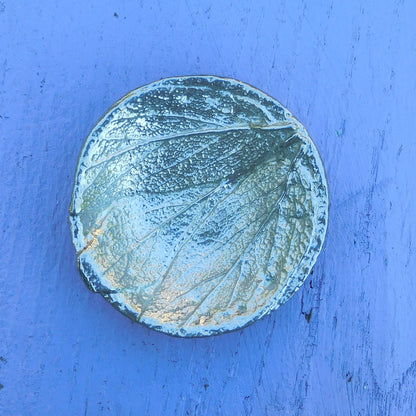 Laurel Leaf Ring Bowl, Trinket Bowl, Spice Bowl, Hand Made, In Fine Pewter, By William Sturt
