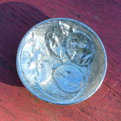 Honesty Ring Bowl, Trinket Bowl, Spice Bowl, Hand Made, In Fine Pewter, By William Sturt
