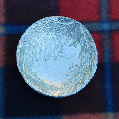 Lavender Sprigs Ring Bowl, Trinket Bowl, Hand Made, In Fine Pewter, By William Sturt