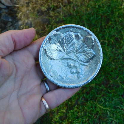 Currant Ring Bowl, Trinket Bowl, Spice Bowl, Hand Made, In Fine Pewter, By William Sturt