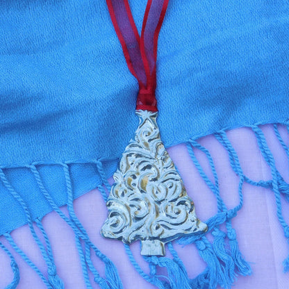 Christmas Tree Decoration, Christmas Tree Ornament, Handmade, in Finest Pewter, by William Sturt