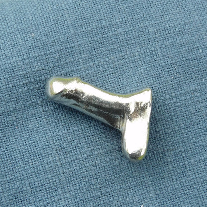 Penis Pocket Token, Erotic Pocket Token, Erotic Gifts, Handmade, in Fine Pewter, by William Sturt