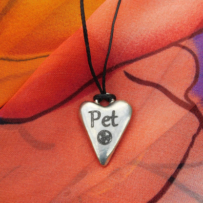 Pet, BDSM Pendant, Knotted Cord, BDSM Accessories, Sub Pendant, Sub Anklet, Sub Bracelet, Handmade, in Fine Pewter, by William Sturt