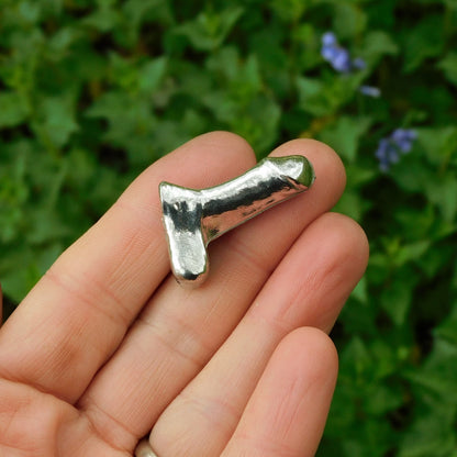 Penis Pocket Token, Erotic Pocket Token, Erotic Gifts, Handmade, in Fine Pewter, by William Sturt