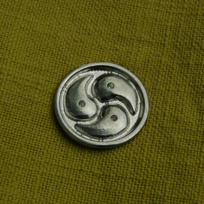 Pet Token, BDSM Pocket Token, BDSM Accessories, Sub Aftercare Token, Aftercare Submissive, Handmade, in Fine Pewter, by William Sturt