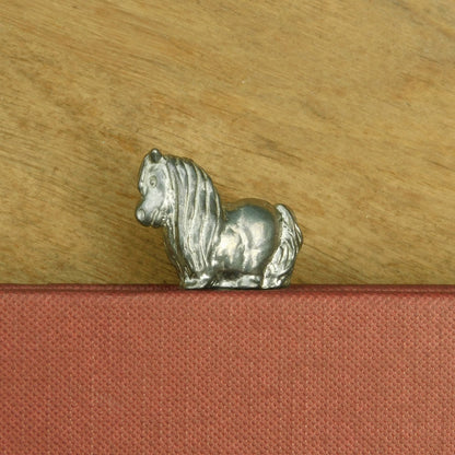 Horse Book Mark, Horse Gifts, Handcast in Fine Pewter by William Sturt