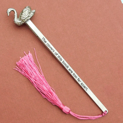 Swan Book Mark, Swan Gifts, Handcast in Fine Pewter by William Sturt