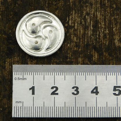 Slave BDSM Pocket Token, BDSM Accessories, Sub Aftercare Token, Aftercare Submissive, Handmade, in Fine Pewter, by William Sturt