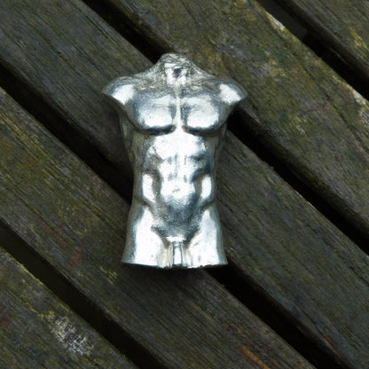 Miniature Nude Figurine, Hand Cast in Fine Pewter, by William Sturt