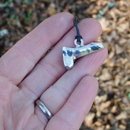 Penis Pendant, Erotic Necklace, Erotic Gifts, Handmade, in Fine Pewter, by William Sturt