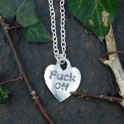 Bitch, BDSM Pendant, Knotted Cord, BDSM Accessories, Sub Pendant, Sub Anklet, Sub Bracelet, Handmade, in Fine Pewter, by William Sturt