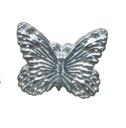 Butterfly Tie Pin, Butterfly Tie Slide, Handmade, in Fine Pewter, by William Sturt