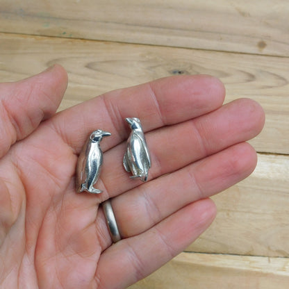 Pewter Penguin Pebble Gift, Choose Your Special Stone, William Sturt Fine Pewter