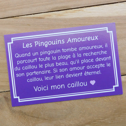 Pewter Penguin Pebble Gift, Choose Your Special Stone, William Sturt Fine Pewter