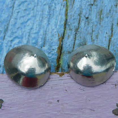 Adult Novelty Cufflinks (Single Breast Design), Handcast Pewter Cufflinks, Polished Finish