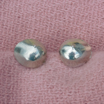 Adult Novelty Cufflinks (Single Breast Design), Handcast Pewter Cufflinks, Polished Finish