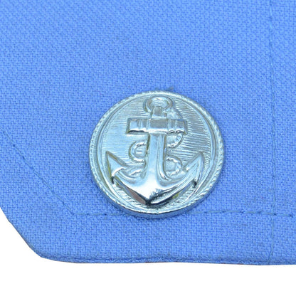 Anchor Cufflinks (Nautical Design), Handcast Pewter Cufflinks, Polished Finish