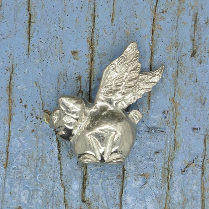 Flying Pig Pet, Handmade, Symbol of New Possibilities, Mythical Flying Pig Gift, Made by William Sturt