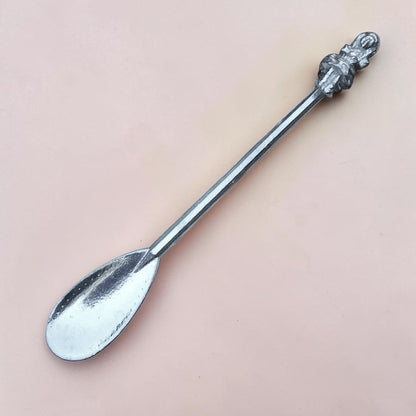 Alice in Wonderland Jam Spoon, Handcast Pewter Jam Spoon