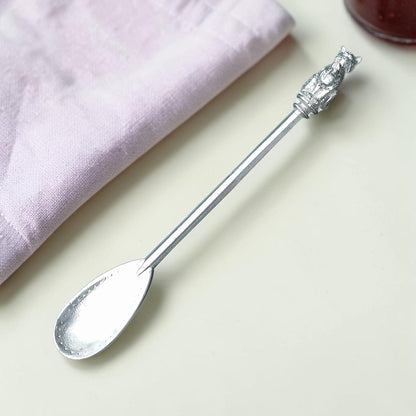 Cheshire Cat Jam Spoon, Handcast Pewter