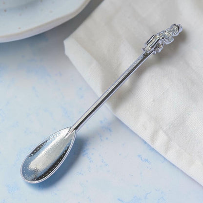 Mad Hatter Jam Spoon, Handcast Pewter