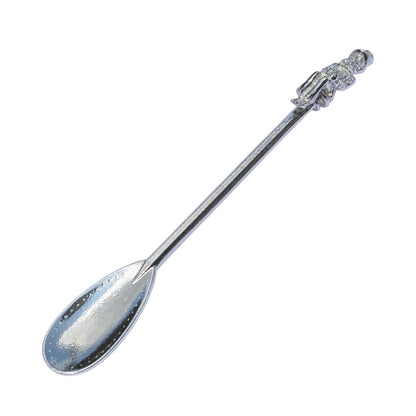 Mad Hatter Jam Spoon, Handcast Pewter