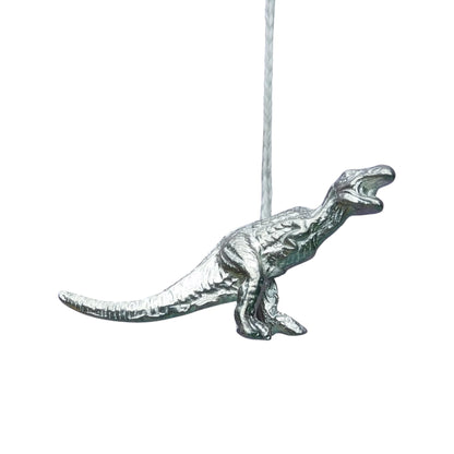 T-Rex Light Pull, Handcast Pewter, Polished Finish