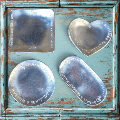 Personalised Pewter Keepsake Dish
