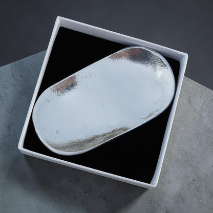 Pewter Keepsake Dish, Oval Design
