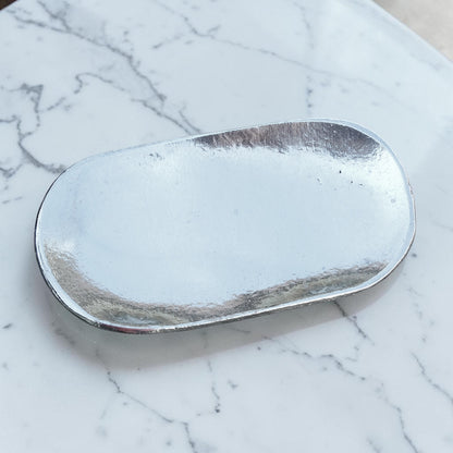 Pewter Keepsake Dish, Oval Design