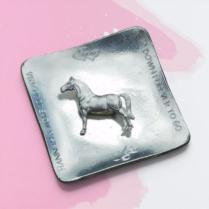 Personalised 10th Anniversary Pewter Keepsake Dish, Square Design, Handmade by William Sturt (Copy)