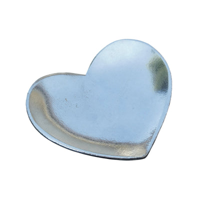 Pewter Keepsake Dish, Heart Shape Design