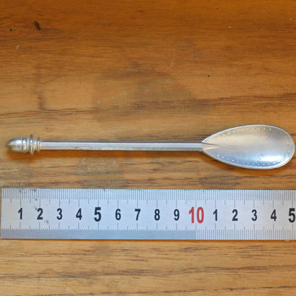 Handcast Pewter Acorn Jam Spoon, Jam Serving Spoon
