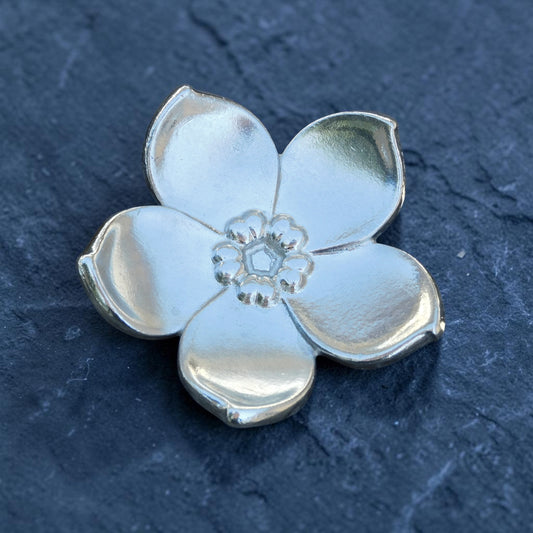 Forget Me Not, Pewter Keepsake Dish