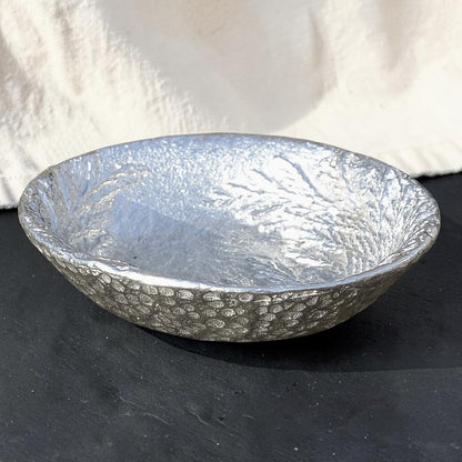 Lavender Sprigs Ring Bowl, Trinket Bowl, Hand Made, In Fine Pewter, By William Sturt