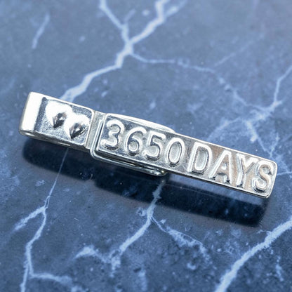 3650 Days Pewter Clothes Peg Paperweight and Photo Holder